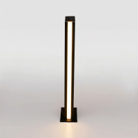 Ландшафтный светильник уличный Flat 3000K чёрный Elektrostandard 1538 TECHNO LED черный