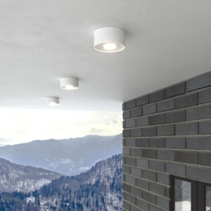 Уличный потолочный светильник Light LED 2135 IP65 Elektrostandard 35141/H белый