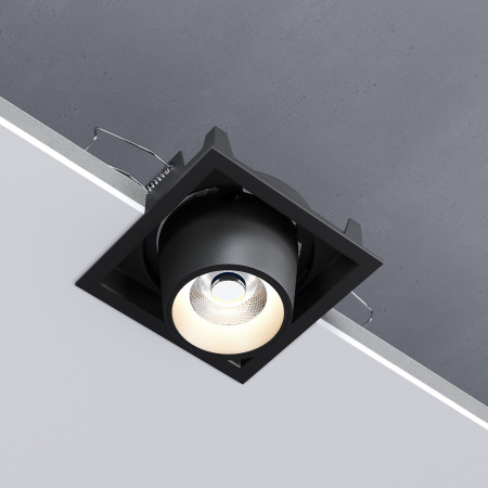 Потолочный светодиодный светильник поворотный Conner 8W 4000K чёрный Elektrostandard 25087/LED