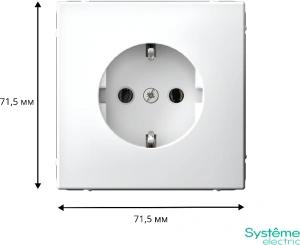 GAL000143S Systeme Electric Schneider Electric ArtGallery цвет белый