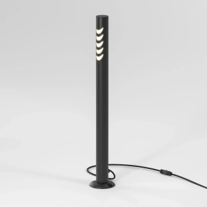 Светильник садово-парковый Smile 6w 3000K черный Elektrostandard 35188/F