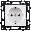 Розетка штепсельная SCHUKO 16A/250 В, белый Kollinger Asthetik AS-014WH