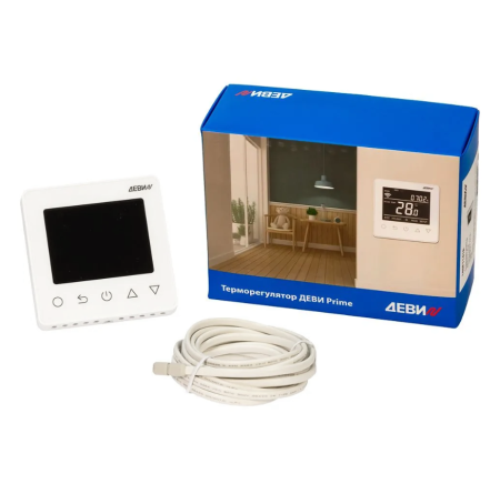 Терморегулятор ДЕВИ Prime Wi-Fi white (140F1141R)