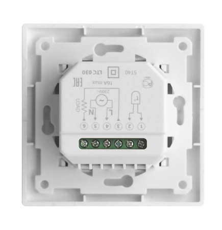 Терморегулятор AURA LTC 030 белый (CN730)
