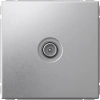TV Розетка оконечная 1DB Systeme Electric ArtGallery, алюминий GAL000391