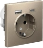 GAL000532 Systeme Electric Schneider Electric ArtGallery цвет шампань