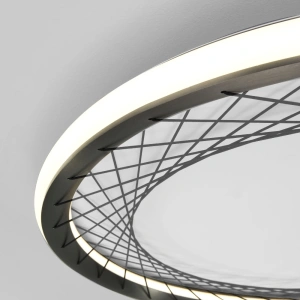 Потолочный светодиодный светильник Eurosvet 40023/1 LED серый