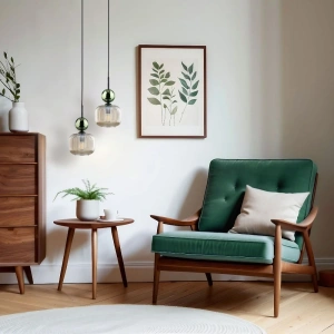 Подвесной светильник со стеклянным плафоном TK Lighting 11144 Sophia Green Cognac