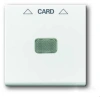 Карточный выключатель белый ABB Basic 55 2CKA001012A1713|2CKA001710A3864