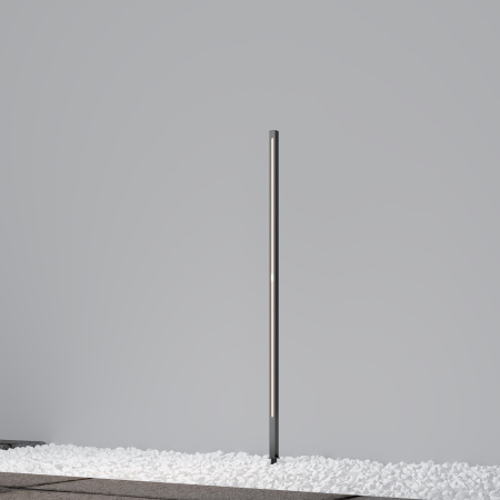 Уличный грунтовый светодиодный светильник Maytoni Pole O440FL-L18GF3K