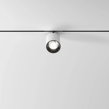 Mini Magnetic Трековый светильник 9W 3000K белый/черный Elektrostandard 85203/01