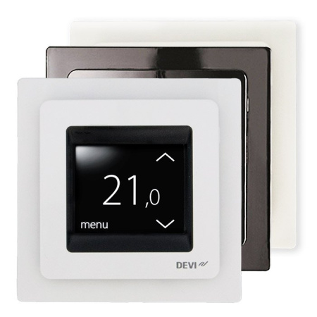Терморегулятор Devireg Touch polar white (140F1071)