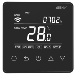 Терморегулятор ДЕВИ Prime Wi-Fi black (140F1143R)