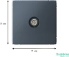 GAL000792 Systeme Electric Schneider Electric ArtGallery цвет грифель