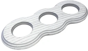 С33ВДC Salvador Цвет Выбеленный дуб с серебряной патиной