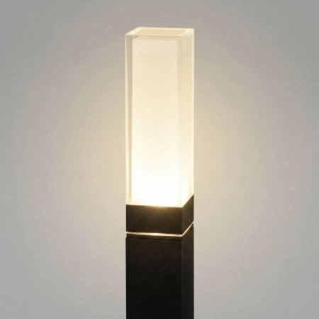 Уличный ландшафтный светильник 1537 TECHNO LED 3000K чёрный Elektrostandard 1537 TECHNO LED