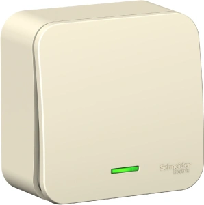 BLNVA101112 Systeme Electric Schneider Blanca накладной монтаж цвет молочный