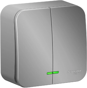 BLNVA105113 Systeme Electric Schneider Blanca накладной монтаж цвет алюминий