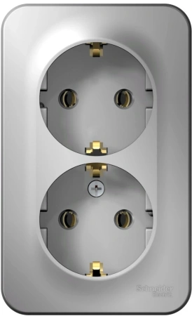 BLNRA010213 Systeme Electric Schneider Blanca накладной монтаж цвет алюминий