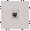 Розетка Ethernet RJ45 Cat.6, кашемир матовый Kollinger Eclipse EC-017CM
