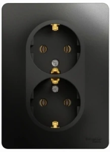 GSL000724 Systeme Electric Schneider Glossa антрацит