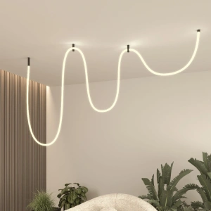 Гибкий неон 336Led 12W IP20 3000K Full light круглый теплый белый, 5 м Elektrostandard 24V 12W 336Led 2835 IP20