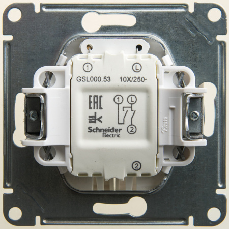 GSL000653 Systeme Electric Schneider Glossa перламутр