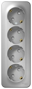 BLNRA011413 Systeme Electric Schneider Blanca накладной монтаж цвет алюминий