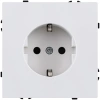 Розетка штепсельная SCHUKO 16A/250 В, белый глянцевый Kollinger Eclipse EC-014WG