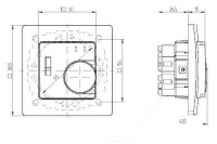 Терморегулятор EBERLE FRe 525 23 (CN489)