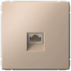 Розетка компьютерная RJ45, кат. 5е Systeme Electric ArtGallery песочный GAL001283