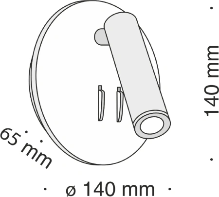 Спот светодиодный Maytoni Ios 176 C176-WL-01-6W-W