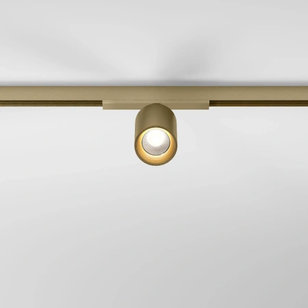 Brass Line Трековый светильник 10W 3000K латунь Elektrostandard 85525/01