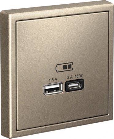 GAL000529 Systeme Electric Schneider Electric ArtGallery цвет шампань