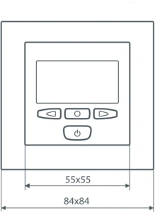 Терморегулятор Thermoreg TI-950 Design черный (CN2050)