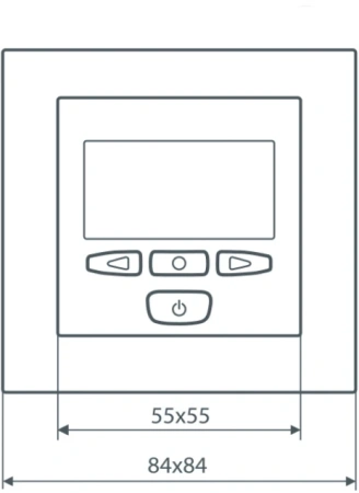Терморегулятор Thermoreg TI-950 Design черный (CN2050)