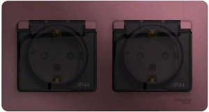 GSL001147 Systeme Electric Schneider Glossa баклажановый