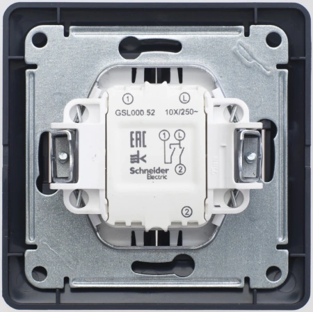 GSL000852 Systeme Electric Schneider Glossa шоколад