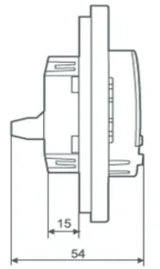 Терморегулятор Thermoreg TI-950 Design черный (CN2050)