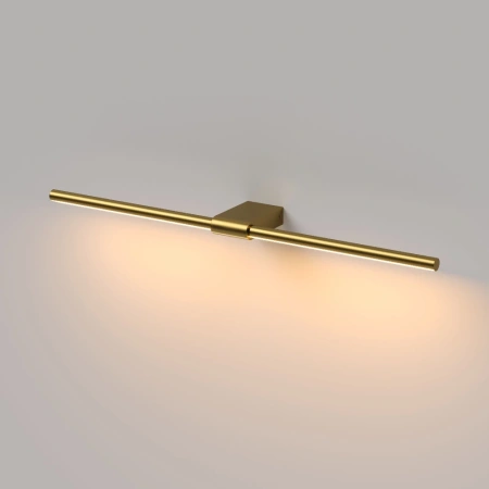 Светильник настенный поворотный светодиодный Luar 600 латунь 3000К Elektrostandard 40125/LED