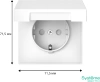 GAL000146S Systeme Electric Schneider Electric ArtGallery цвет белый
