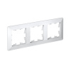 Рамка 3-поставая универсальная Systeme Electric AtlasDesign Air, БЕЛЫЙ ATN220103