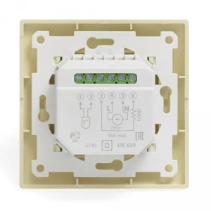 Терморегулятор AURA LTC 030 кремовый (CN1936)