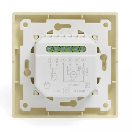 Терморегулятор AURA LTC 030 кремовый (CN1936)