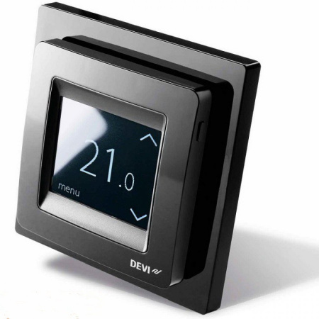 Терморегулятор Devireg Touch black (140F1069)