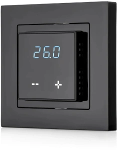 Терморегулятор WARMSHTEIN Touch черный (CN2802)
