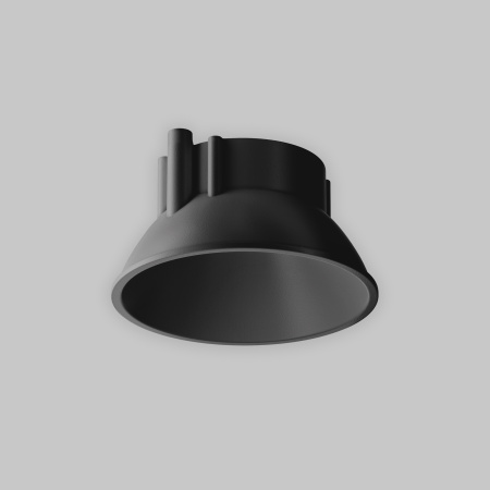 Декоративная черная рамка-отражатель для светильников серии Alfa LED Maytoni Accessories Ring8-10W-RD-B
