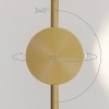 Cветильник настенный светодиодный Illume латунь 4000K Elektrostandard 40154/LED