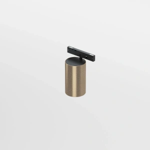 Mini Magnetic Трековый светильник 5W 3000K латунь/черный Elektrostandard 85202/01