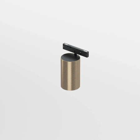 Mini Magnetic Трековый светильник 5W 3000K латунь/черный Elektrostandard 85202/01